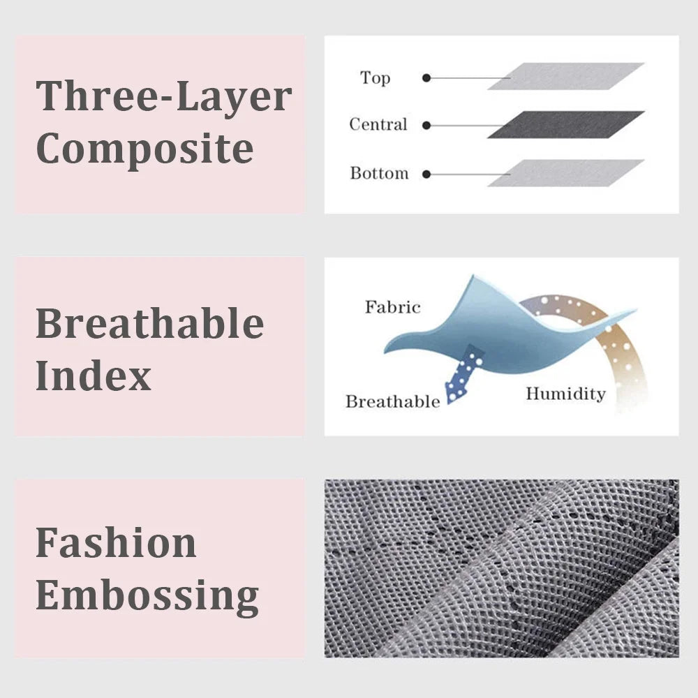 Under Bed Storage Bags (4-Pack, 90L)